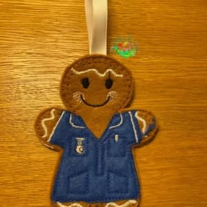 Sweetpea’s Handmade Gingerbread Occupation Collection - Mental Health Nurse