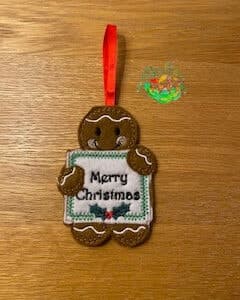 Sweetpea’s Handmade Gingerbread Christmas Collection – Merry Christmas