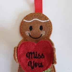 Sweetpea’s Handmade Gingerbread Valentine's Collection - Miss You