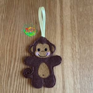 Sweetpea's Handmade Gingerbread Dress Up Collection - Monkey