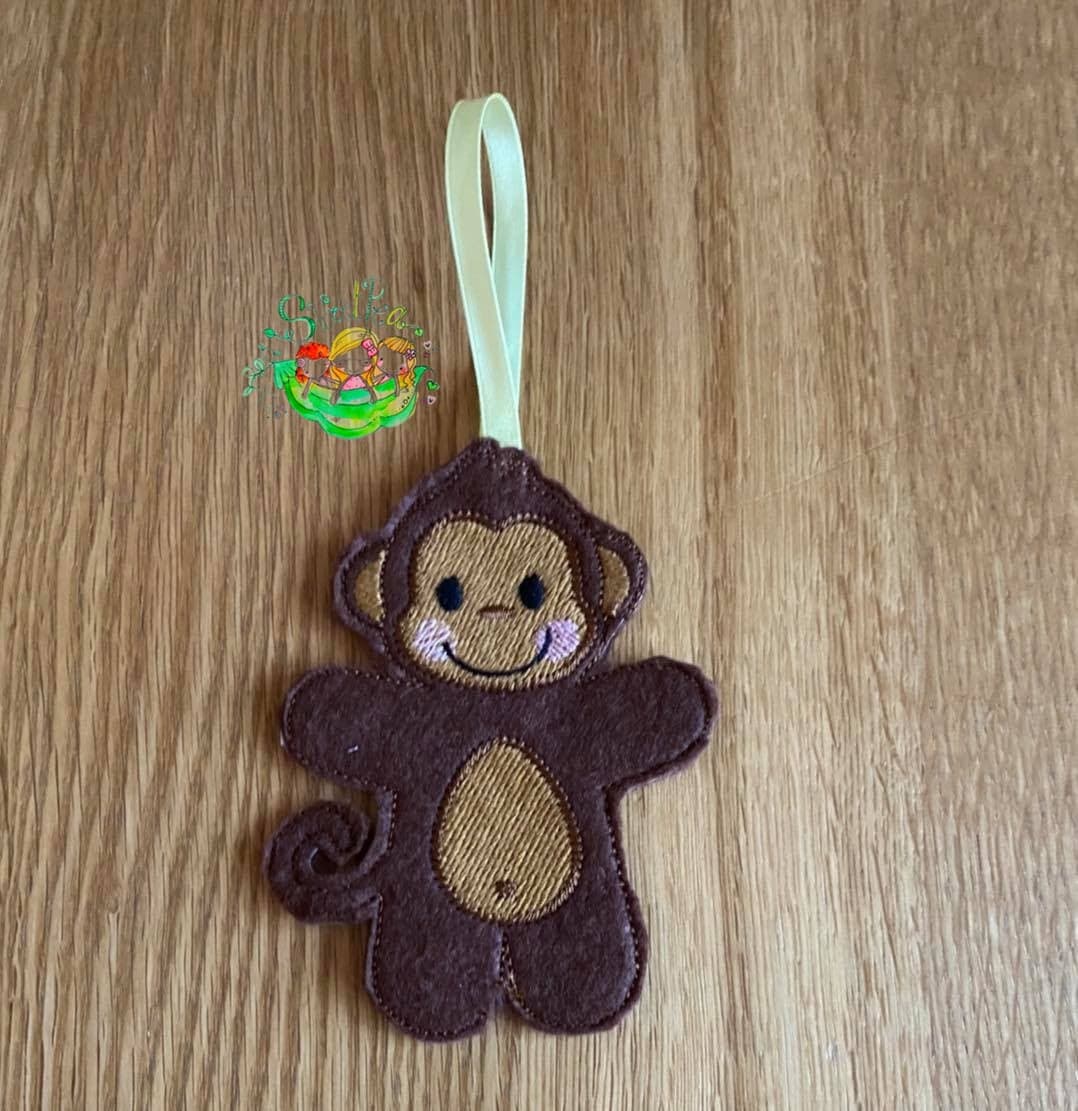 Sweetpea's Handmade Gingerbread Dress Up Collection - Monkey