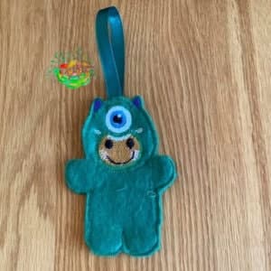 Sweetpea's Handmade Gingerbread Dress Up Collection - Monster One-Eyed
