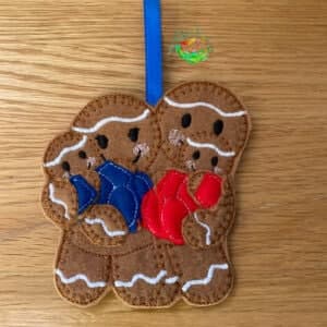 Sweetpea’s Handmade Gingerbread Family Collection – Mum, Dad and Twins