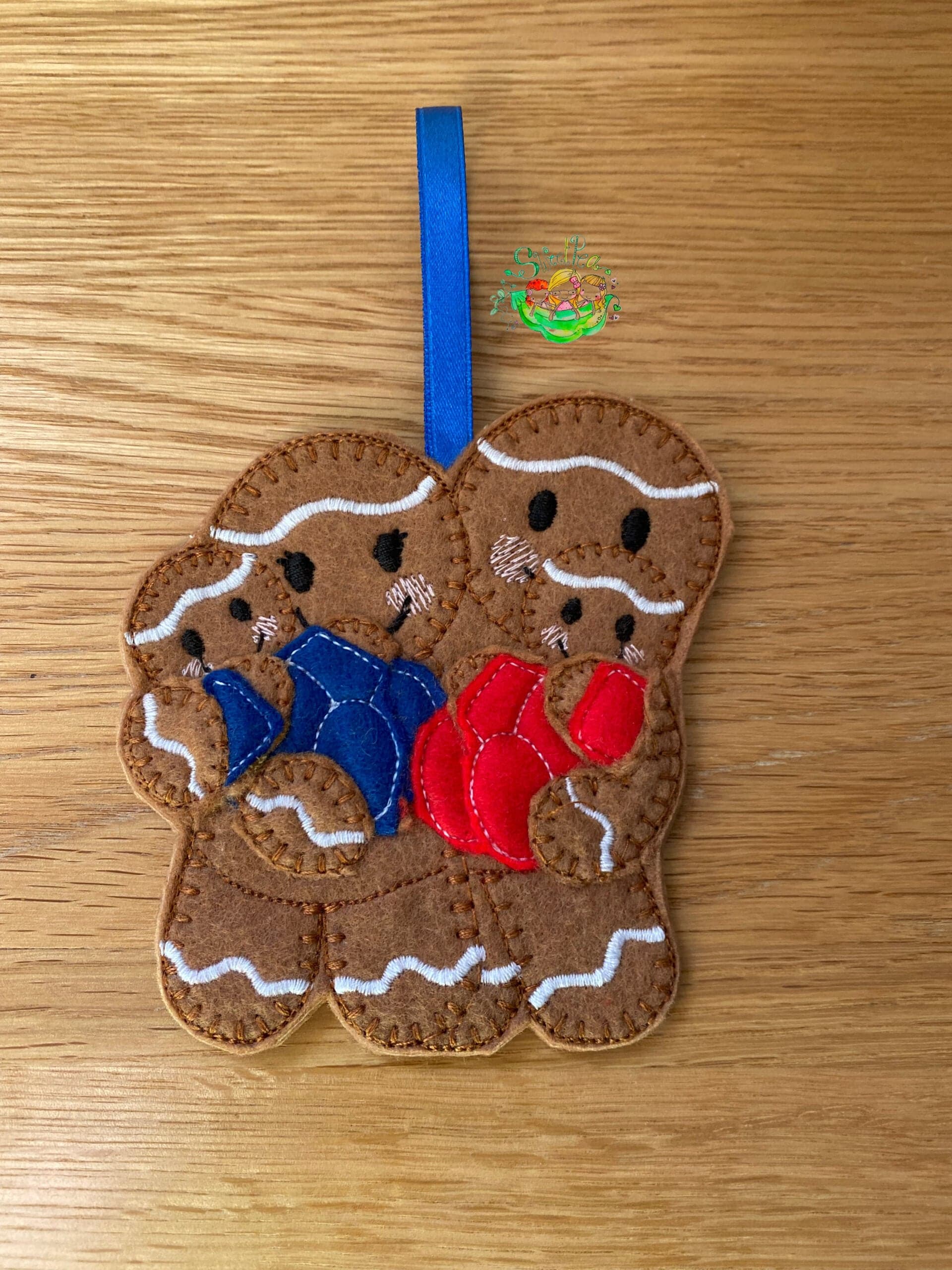 Sweetpea’s Handmade Gingerbread Family Collection – Mum, Dad and Twins