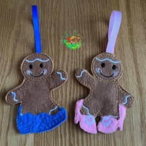 Sweetpea’s Handmade Gingerbread Family Collection – Mum's Shoes