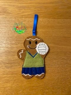 Sweetpea’s Handmade Gingerbread Sports Collection - Netball