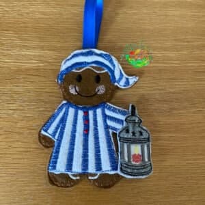 Sweetpea’s Handmade Gingerbread Christmas Collection – Nightshirt
