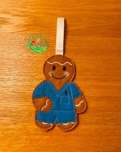Sweetpea’s Handmade Gingerbread Occupation Collection - Nurse Practitioner