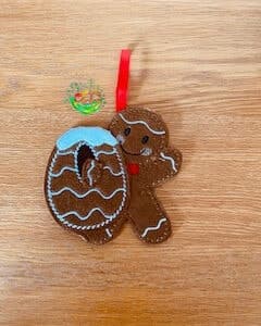 Sweetpea’s Handmade Gingerbread Christmas Letter Collection - O