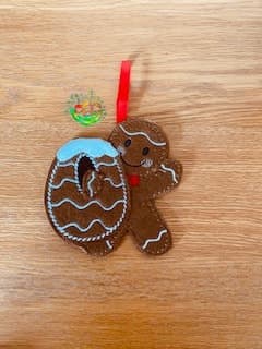 Sweetpea’s Handmade Gingerbread Christmas Letter Collection - O