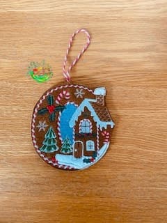 Sweetpea’s Handmade Gingerbread House Letter Collection - O