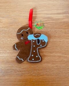 Sweetpea’s Handmade Gingerbread Christmas Letter Collection - P