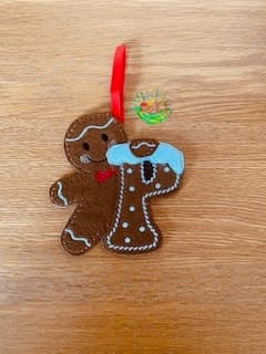 Sweetpea’s Handmade Gingerbread Christmas Letter Collection - P