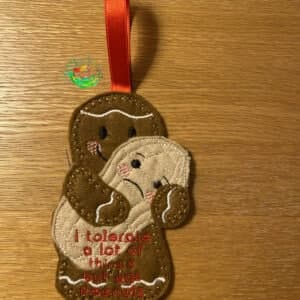 Sweetpea’s Handmade Gingerbread Allergy Collection - Peanuts