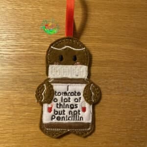 Sweetpea’s Handmade Gingerbread Allergy Collection - Penicillin