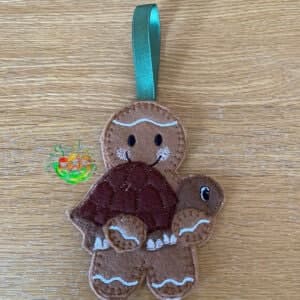 Sweetpea’s Handmade Gingerbread Pet Collection - Tortoise