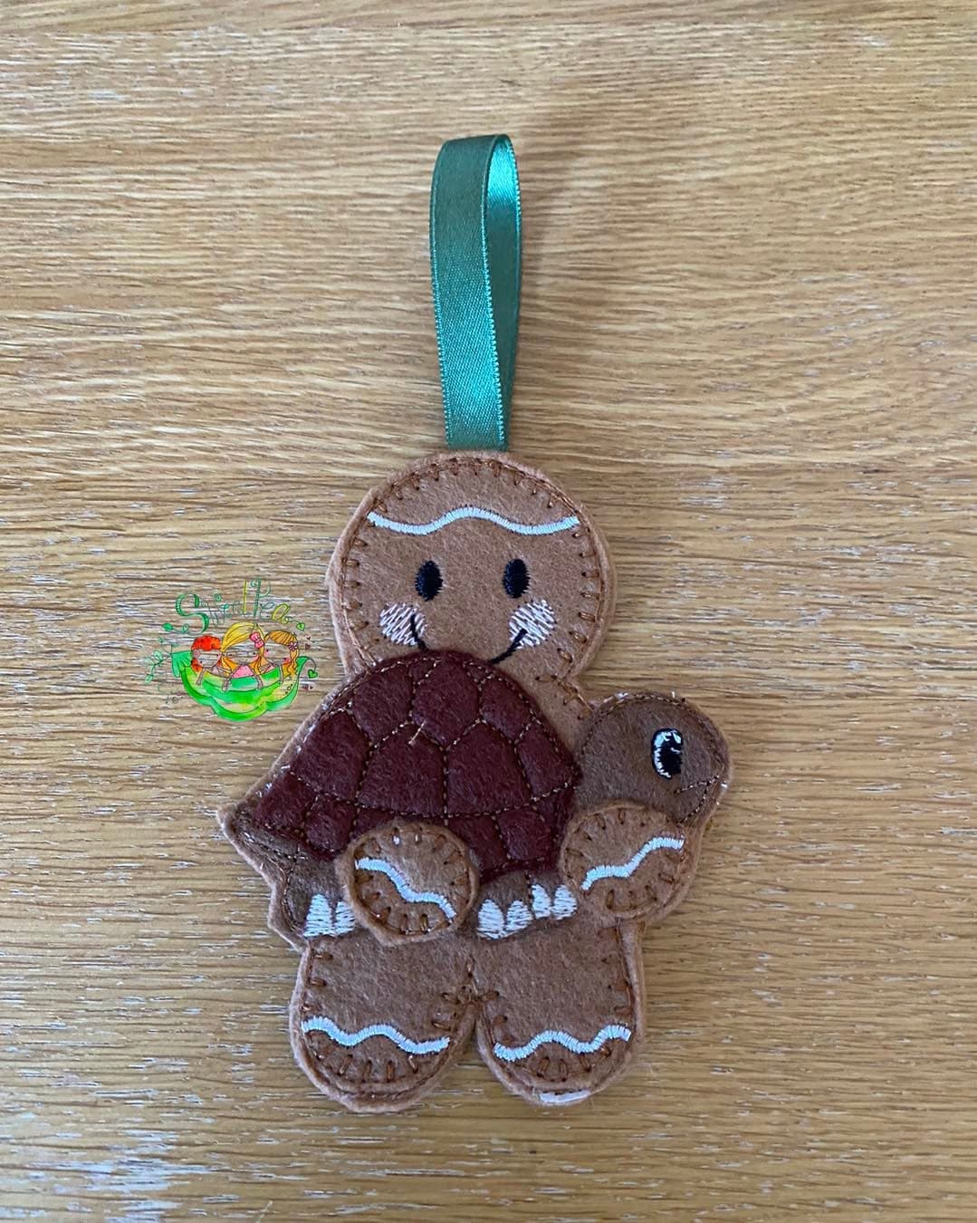 Sweetpea’s Handmade Gingerbread Pet Collection - Tortoise
