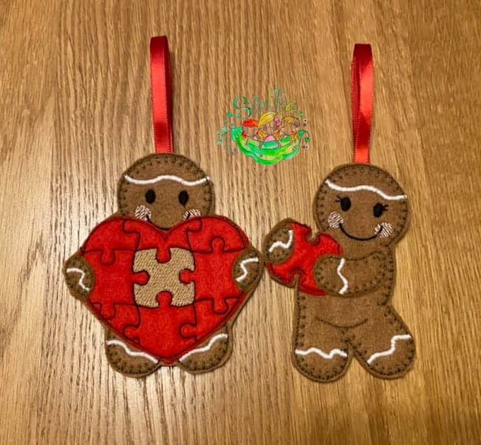 Sweetpea’s Handmade Gingerbread Valentine's Collection - Piece of My Heart