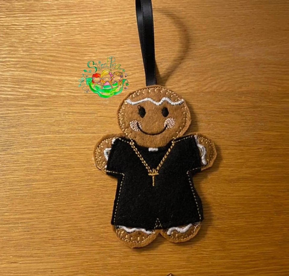 Sweetpea’s Handmade Gingerbread Occupation Collection - Priest