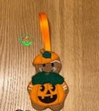Sweetpea’s Handmade Gingerbread Halloween Collection – Pumpkin