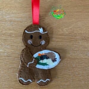 Sweetpea’s Handmade Gingerbread Food Collection – Roast Dinner