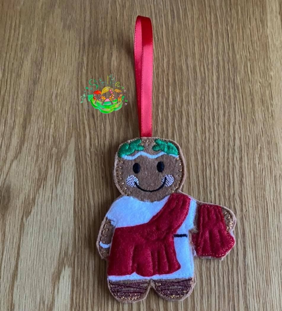 Sweetpea’s Handmade Gingerbread Nationalities Collection – Roman