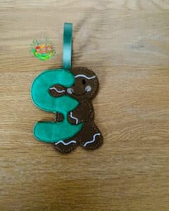 Sweetpea's Handmade Gingerbread Initial Collection - S