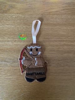 Sweetpea’s Handmade Gingerbread Zodiac Collection - Sagittarius