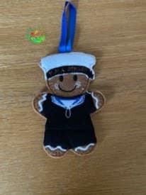 Sweetpea’s Handmade Gingerbread Armed Forces Collection - Sailor