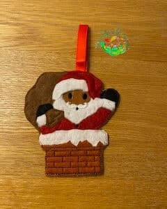 Sweetpea’s Handmade Gingerbread Christmas Collection – Santa's Chimney