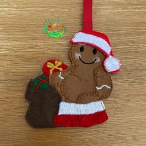 Sweetpea’s Handmade Gingerbread Christmas Collection – Santa's Red Boots