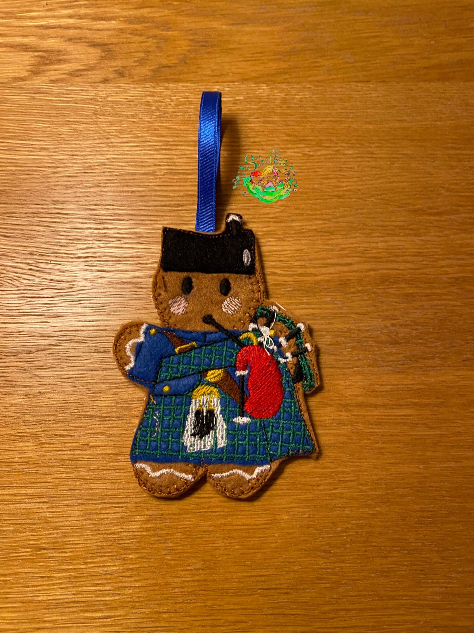 Sweetpea’s Handmade Gingerbread Nationalities Collection – Scottish Piper