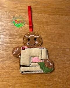 Sweetpea’s Handmade Gingerbread Hobby Collection - Sewing Machinist