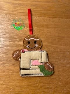 Sweetpea’s Handmade Gingerbread Hobby Collection - Sewing Machinist