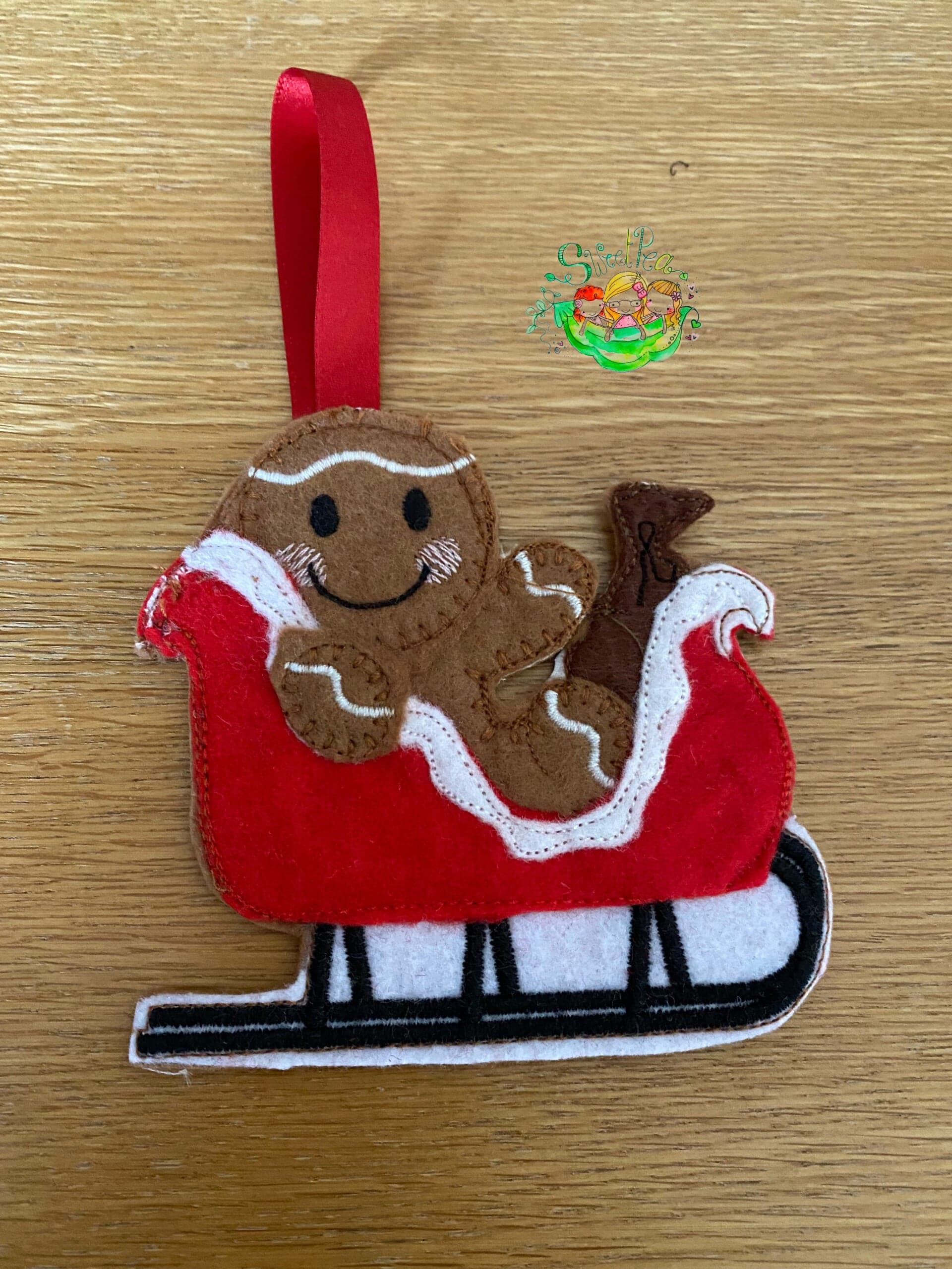 Sweetpea’s Handmade Gingerbread Christmas Collection – Sleigh Ride