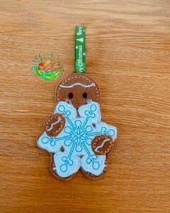 Sweetpea’s Handmade Gingerbread Christmas Collection – Snowflake