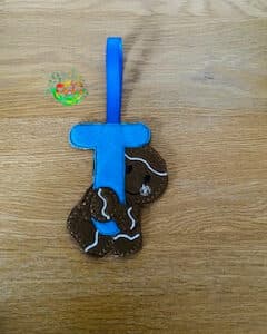 Sweetpea's Handmade Gingerbread Initial Collection - T
