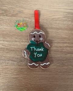 Sweetpea's Handmade Gingerbread Celebration Collection - Thank You
