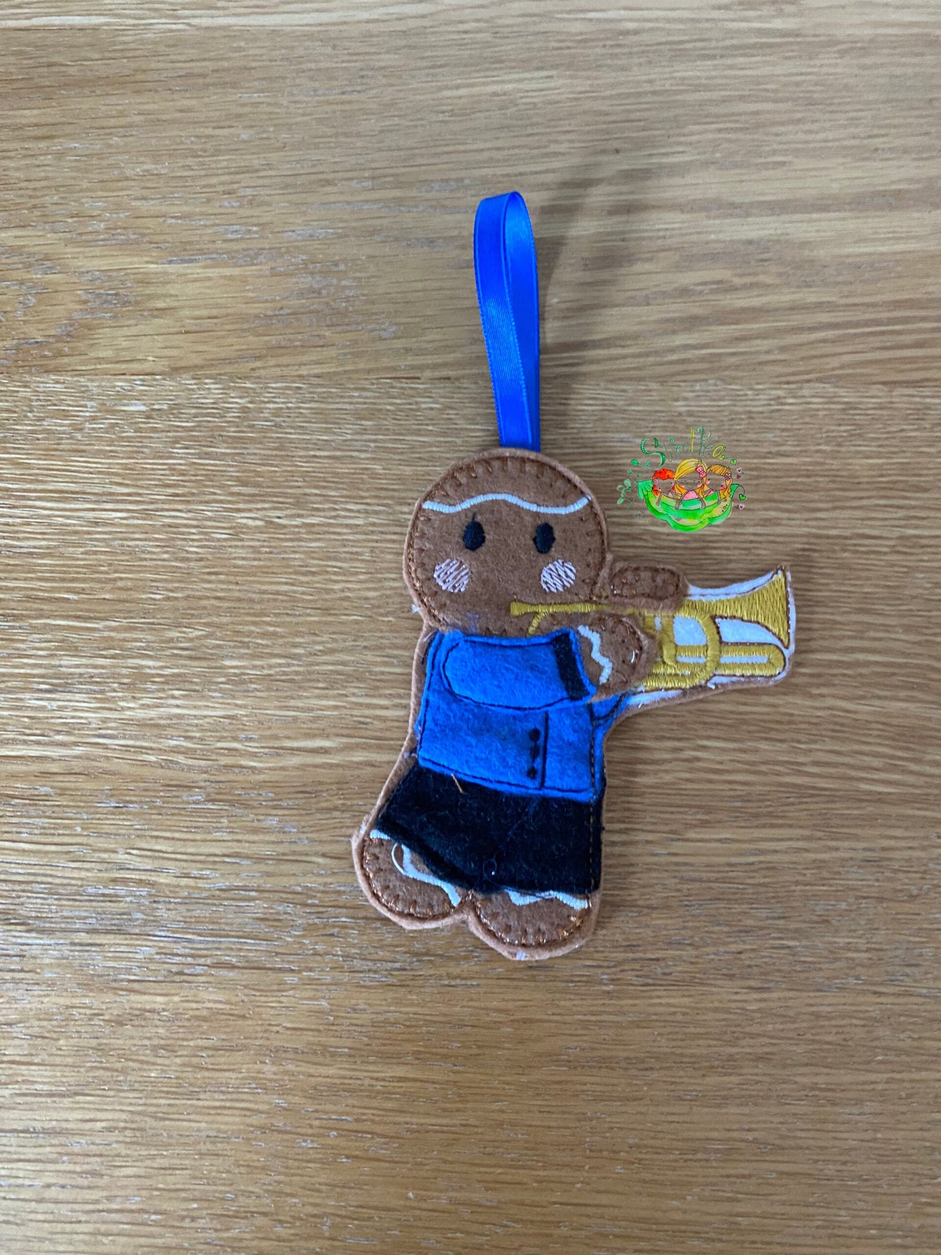 Sweetpea’s Handmade Gingerbread Entertainment Collection – Trumpet