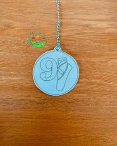 Sweetpea’s Handmade Christmas Decoration Collection - 9. Nine Ladies Dancing
