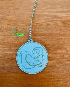 Sweetpea’s Handmade Christmas Decoration Collection - 2. Two Turtle Doves