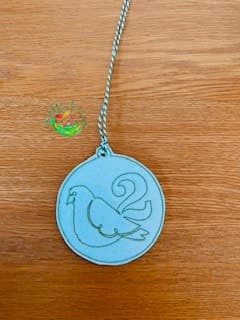 Sweetpea’s Handmade Christmas Decoration Collection - 2. Two Turtle Doves