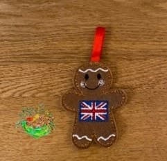 Sweetpea’s Handmade Gingerbread Flag Collection - United Kingdom