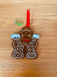 Sweetpea’s Handmade Gingerbread Christmas Letter Collection - W