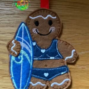 Sweetpea's Handmade Gingerbread Beach Collection - Surfer Girl