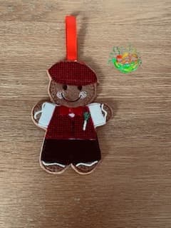 Sweetpea’s Handmade Gingerbread Welsh Collection – Welsh Man