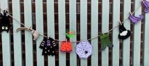 Sweetpea’s Handmade Banner Collection – Washing Line Witch