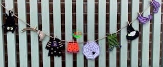 Sweetpea’s Handmade Banner Collection – Washing Line Witch