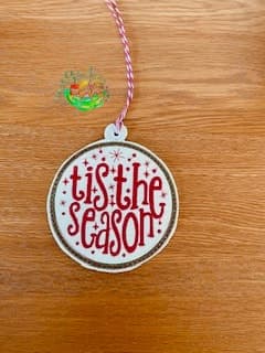 Sweetpea’s Handmade Word Bauble Collection - Tis the Season