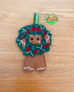 Sweetpea’s Handmade Gingerbread Christmas Collection – Wreath
